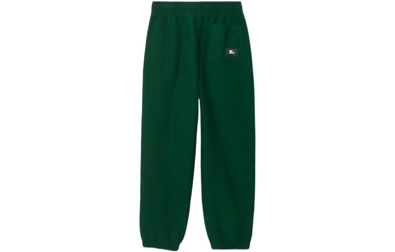 Lookbook Burberry FW23 Pantalones Jogger Tejidos Color Sólido Verde Hiedra. 80854061