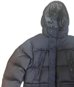 バーバリー FW23 無地 ロゴ フード付き 長袖 ダウンジャケット 80685101 3