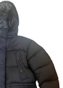 バーバリー FW23 無地 ロゴ フード付き 長袖 ダウンジャケット 80685101 4