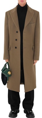 Burberry FW23 Solid Color Single-Breasted Long Coat in Taupe. 80776771 Shop Burberry FW23 Solid Color Single-Breasted Long Coat in Taupe. 80776771