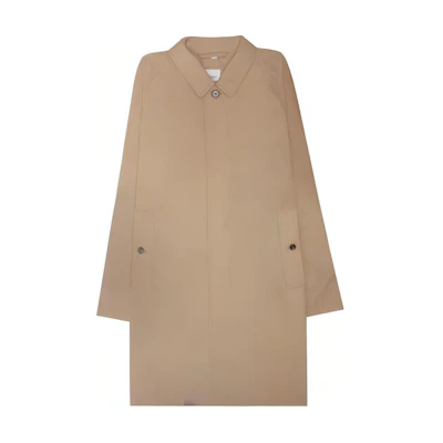 Burberry FW23 Solid Color Single-Breasted Long Sleeve Coat Brown 80678551