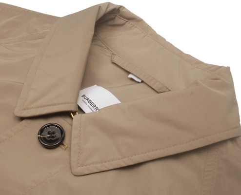 버버리 FW23 브라운 솔리드 컬러 싱글 브레스트 롱 슬리브 코트 80678551 Purchase 버버리 FW23 브라운 솔리드 컬러 싱글 브레스트 롱 슬리브 코트 80678551