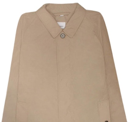 버버리 FW23 브라운 솔리드 컬러 싱글 브레스트 롱 슬리브 코트 80678551 Sizing 버버리 FW23 브라운 솔리드 컬러 싱글 브레스트 롱 슬리브 코트 80678551