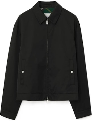 博柏利 FW23 纯色黑色拉链夹克 80836381 Buy 博柏利 FW23 纯色黑色拉链夹克 80836381