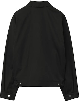 博柏利 FW23 纯色黑色拉链夹克 80836381 Lookbook 博柏利 FW23 纯色黑色拉链夹克 80836381