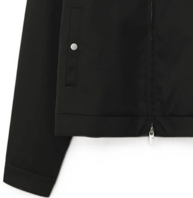 博柏利 FW23 纯色黑色拉链夹克 80836381 Details for 博柏利 FW23 纯色黑色拉链夹克 80836381