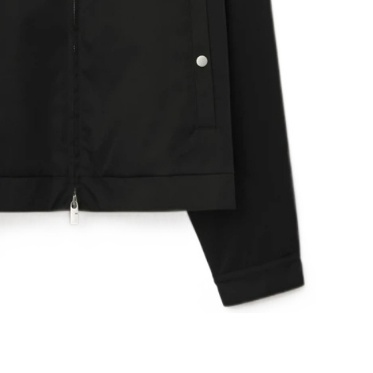 Sizing 博柏利 FW23 纯色黑色拉链夹克 80836381