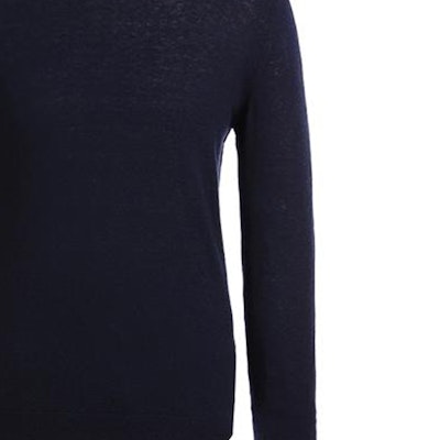 Burberry FW23 Suéter de Punto Holgado a Rayas Cuello Redondo - Azul Oscuro 40200441 Sizing Burberry FW23 Suéter de Punto Holgado a Rayas Cuello Redondo - Azul Oscuro 40200441