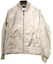 Order Burberry FW23 Beige Solid Zip-Up Baseball Collar Jacket 8067851
