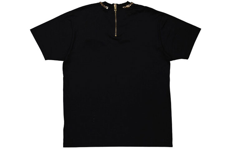 Lookbook Burberry FW23 Black Chain Detail Short Sleeve Casual T-Shirt Men. 4559581