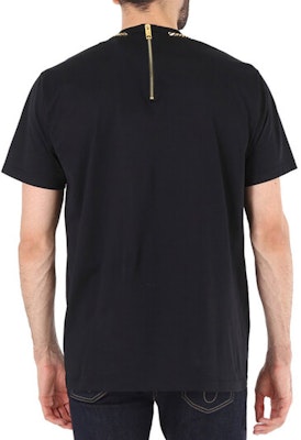 Burberry FW23 Black Chain Detail Short Sleeve Casual T-Shirt Men. 4559581 Shop Burberry FW23 Black Chain Detail Short Sleeve Casual T-Shirt Men. 4559581