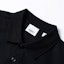 Purchase Burberry FW23 Black Equestrian Logo Check Long Sleeve Polo Shirt for Men. 80754851