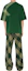 Purchase Burberry FW23 Check Print Crewneck Oversized T-Shirt - Dark Green. 80820521