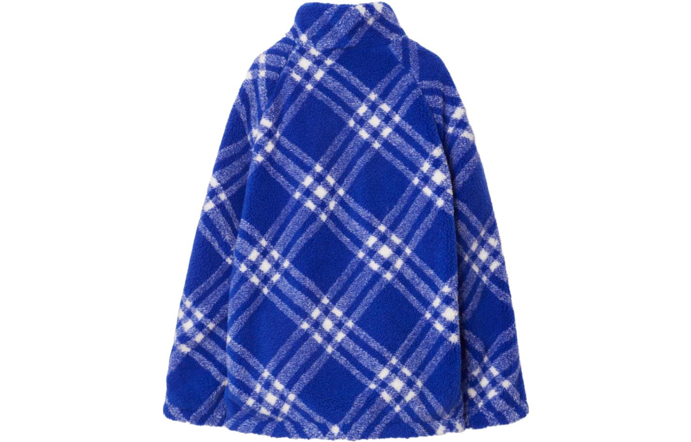 Burberry FW23 Colorblock Check Casual Long-Sleeve Jacket Blue Men’s. 80787771 圖 3