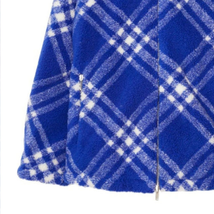 Burberry FW23 Colorblock Check Casual Long-Sleeve Jacket Blue Men’s. 80787771 圖 7