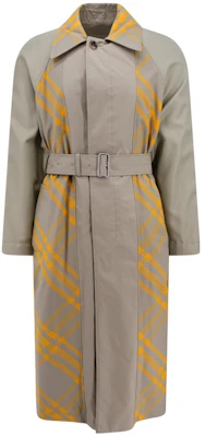 Burberry 2023秋冬拼色格纹长袖风衣 男士 多色 80767101 Order Burberry 2023秋冬拼色格纹长袖风衣 男士 多色 80767101