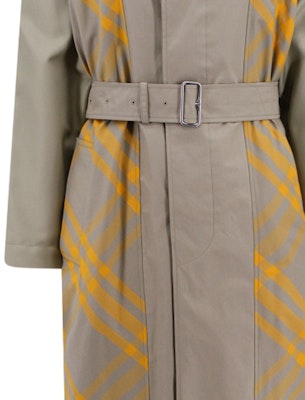 Burberry 2023秋冬拼色格纹长袖风衣 男士 多色 80767101 Details for Burberry 2023秋冬拼色格纹长袖风衣 男士 多色 80767101