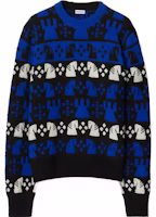 Burberry FW23 Colorblock Chess Pattern Crewneck Sweater Blue Men’s 80768921 Burberry FW23 Colorblock Chess Pattern Crewneck Sweater Blue Men’s 80768921