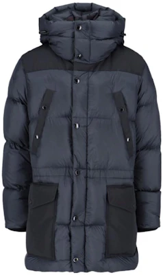 Burberry FW23 Colorblock Hooded Casual Cotton Jacket Blue Coat 80733071 Buy Burberry FW23 Colorblock Hooded Casual Cotton Jacket Blue Coat 80733071