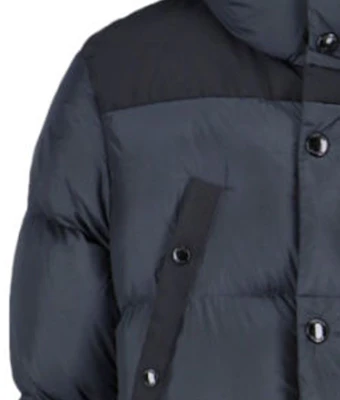 Burberry FW23 Colorblock Hooded Casual Cotton Jacket Blue Coat 80733071 Sizing Burberry FW23 Colorblock Hooded Casual Cotton Jacket Blue Coat 80733071