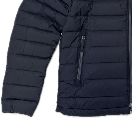 Burberry FW23 Colorblock Logo Stand Collar Zip-Up Puffer Jacket 80616541 Details for Burberry FW23 Colorblock Logo Stand Collar Zip-Up Puffer Jacket 80616541