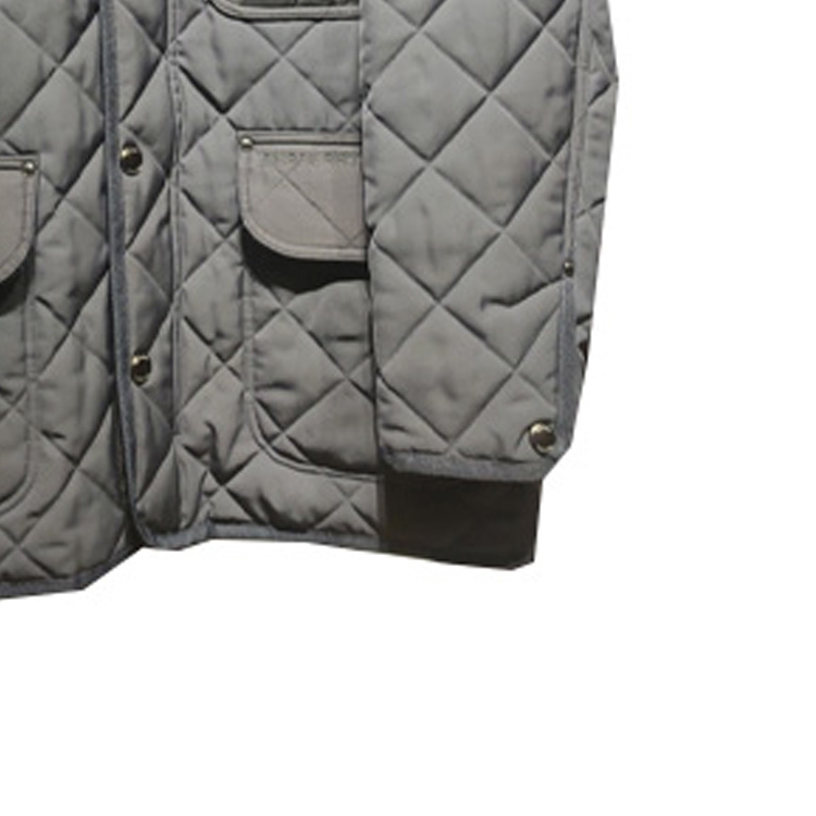 Sizing 버버리 FW23 다이아몬드 퀼팅 코튼 재킷 네이비 블루 아우터웨어. 80731991