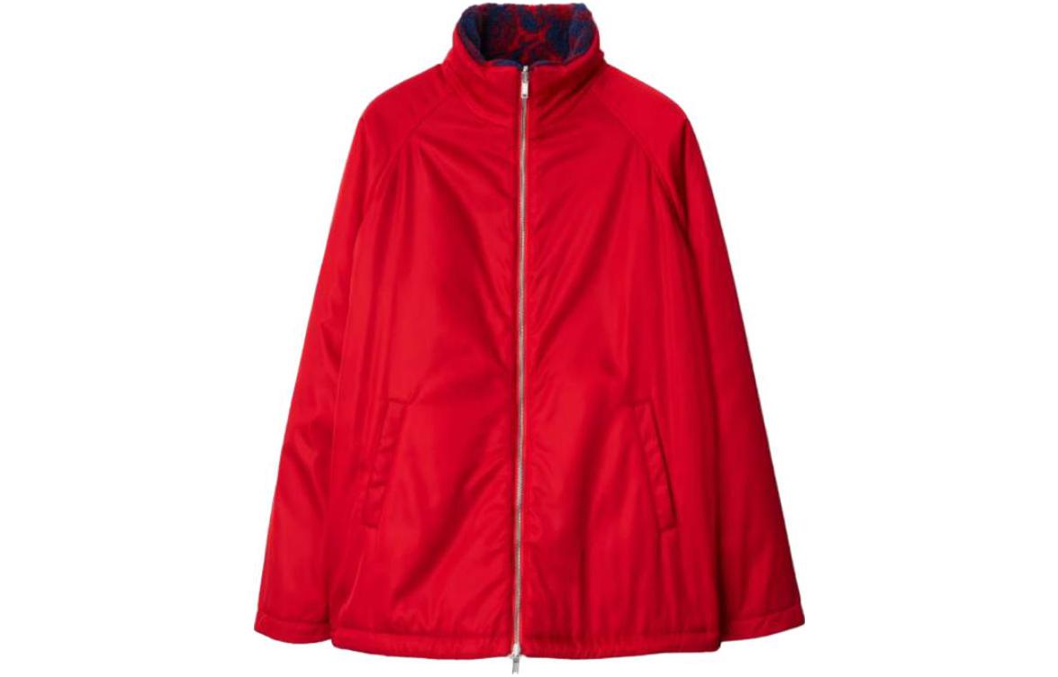 Burberry FW23 Floral Reversible Stand Collar Jacket  Red 80771301 圖 4