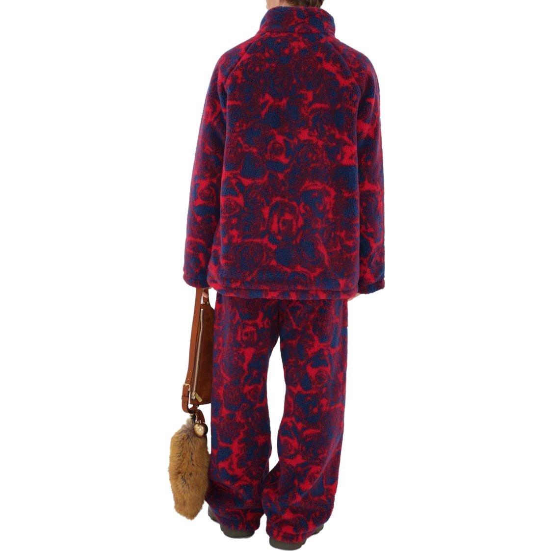 Burberry FW23 Floral Reversible Stand Collar Jacket  Red 80771301 圖 6