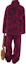 Details for Burberry FW23 Floral Reversible Stand Collar Jacket Red 80771301