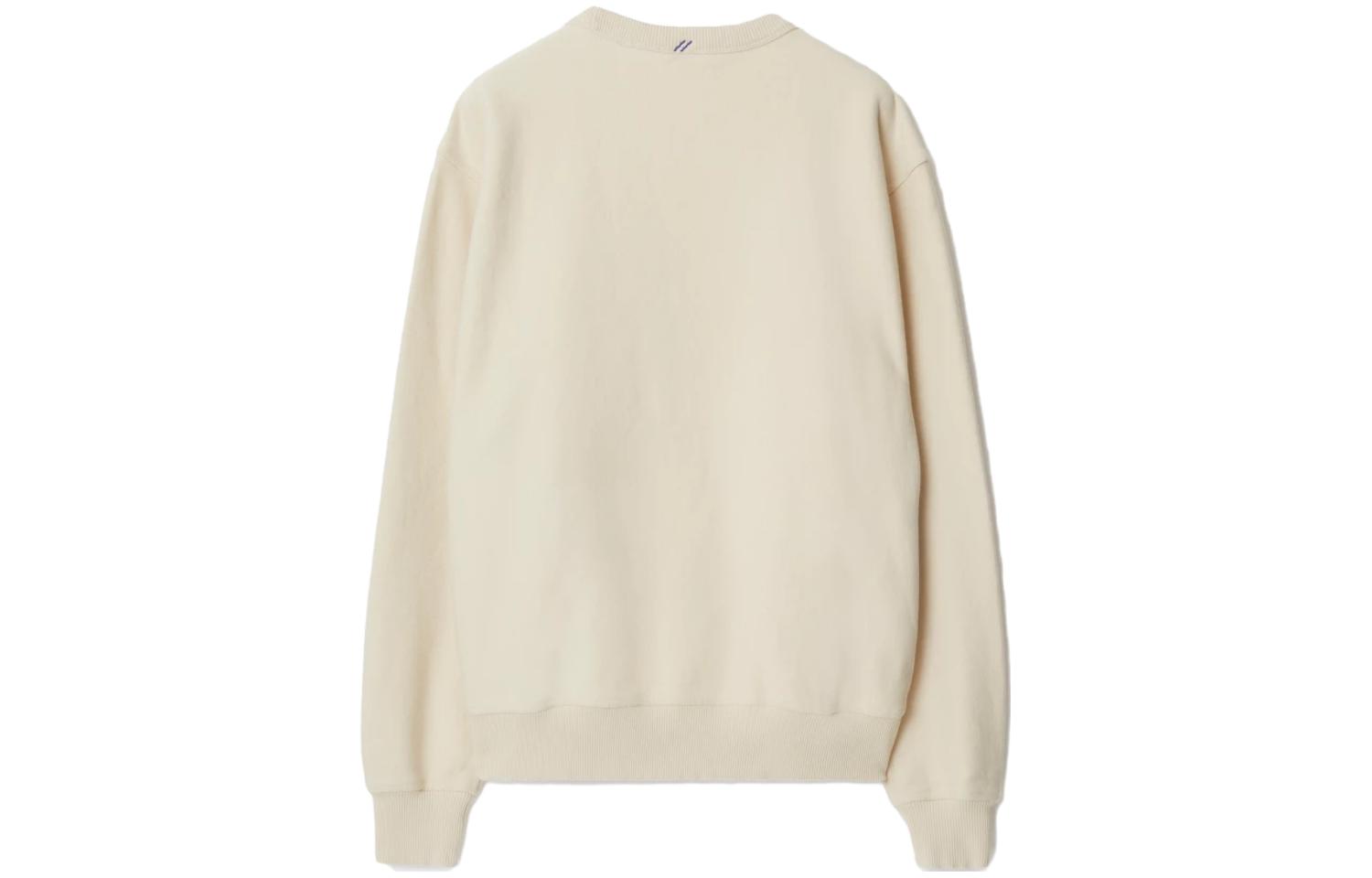 Lookbook Burberry FW23 Logo Crewneck Sweatshirt Men’s Off-White. 80812211