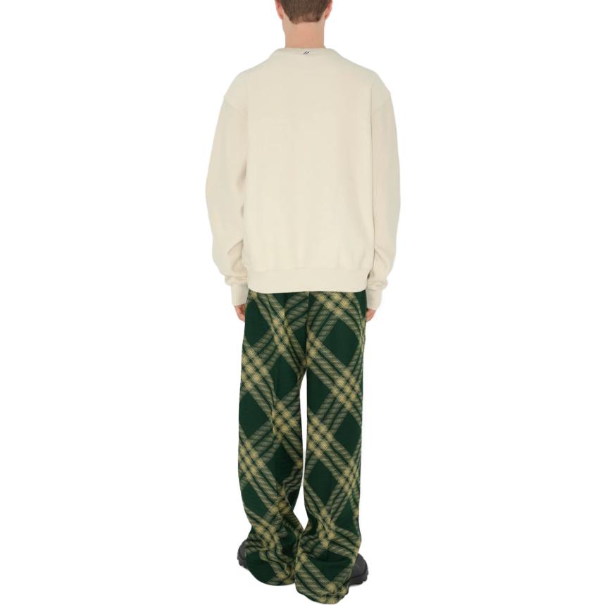 Purchase Burberry FW23 Logo Crewneck Sweatshirt Men’s Off-White. 80812211