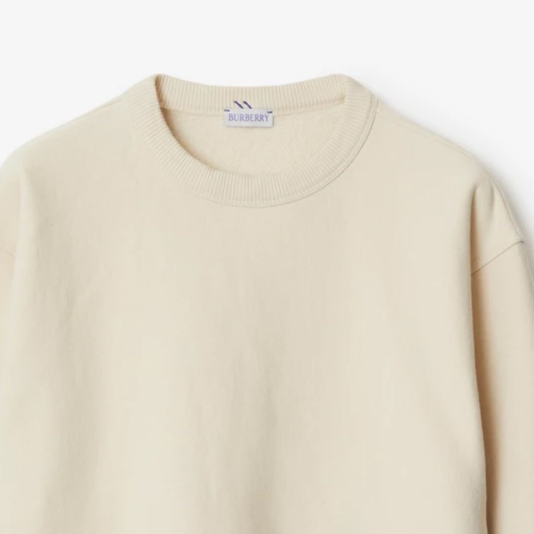 Sizing Burberry FW23 Logo Crewneck Sweatshirt Men’s Off-White. 80812211