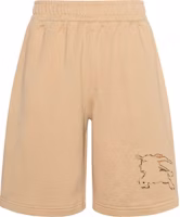 Burberry FW23 Patterned Elastic Waist Straight Casual Shorts Khaki . 80727051 Burberry FW23 Patterned Elastic Waist Straight Casual Shorts Khaki . 80727051