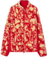 Order Burberry 秋冬23 雙面玫瑰拉鍊外套 紅色 80824121