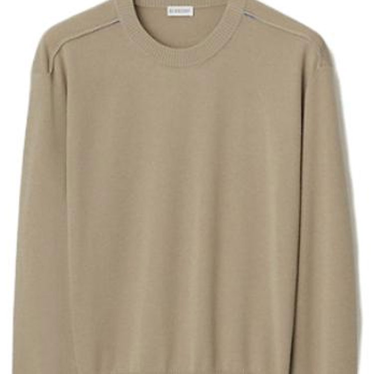 Purchase Burberry FW23 Baju Sejuk Rajut Crewneck Warna Solid. 80775601