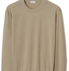 Burberry FW23 Suéter de Punto Cuello Redondo Color Sólido. 80775601 Purchase Burberry FW23 Suéter de Punto Cuello Redondo Color Sólido. 80775601