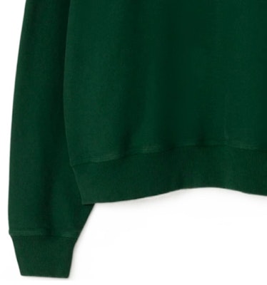 博柏利 FW23 纯色标志长袖圆领卫衣 绿色 男士款 80812221 Sizing 博柏利 FW23 纯色标志长袖圆领卫衣 绿色 男士款 80812221