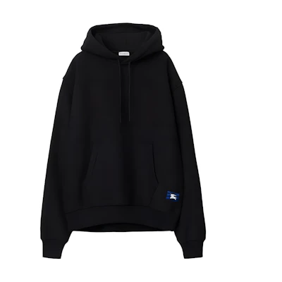 Burberry FW23 Solid Color Oversized Hoodie Black 80819961