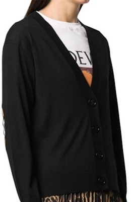 Burberry FW23 Solid Color V-Neck Long Sleeve Knitwear Unisex Sweater 80748881 3