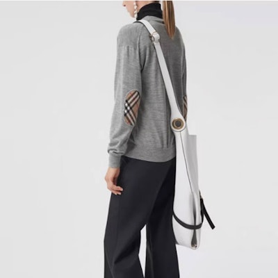 Burberry FW23 Solid Color V-Neck Long Sleeve Knitwear Unisex Sweater 80748881 Purchase Burberry FW23 Solid Color V-Neck Long Sleeve Knitwear Unisex Sweater 80748881