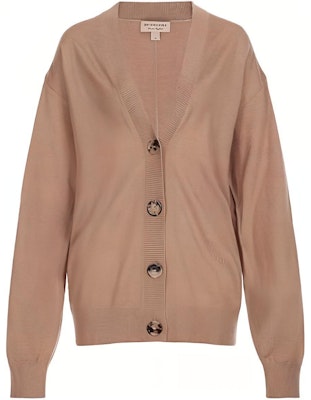 Burberry FW23 Solid Color V-Neck Long Sleeve Knitwear Unisex Sweater 80748881 Details for Burberry FW23 Solid Color V-Neck Long Sleeve Knitwear Unisex Sweater 80748881