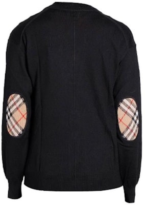 Burberry FW23 Solid Color V-Neck Long Sleeve Knitwear Unisex Sweater 80748881 2