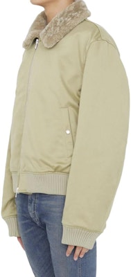 博柏利 2023秋冬男士浅绿色羊毛棉混纺拉链夹克 80771381 Lookbook 博柏利 2023秋冬男士浅绿色羊毛棉混纺拉链夹克 80771381