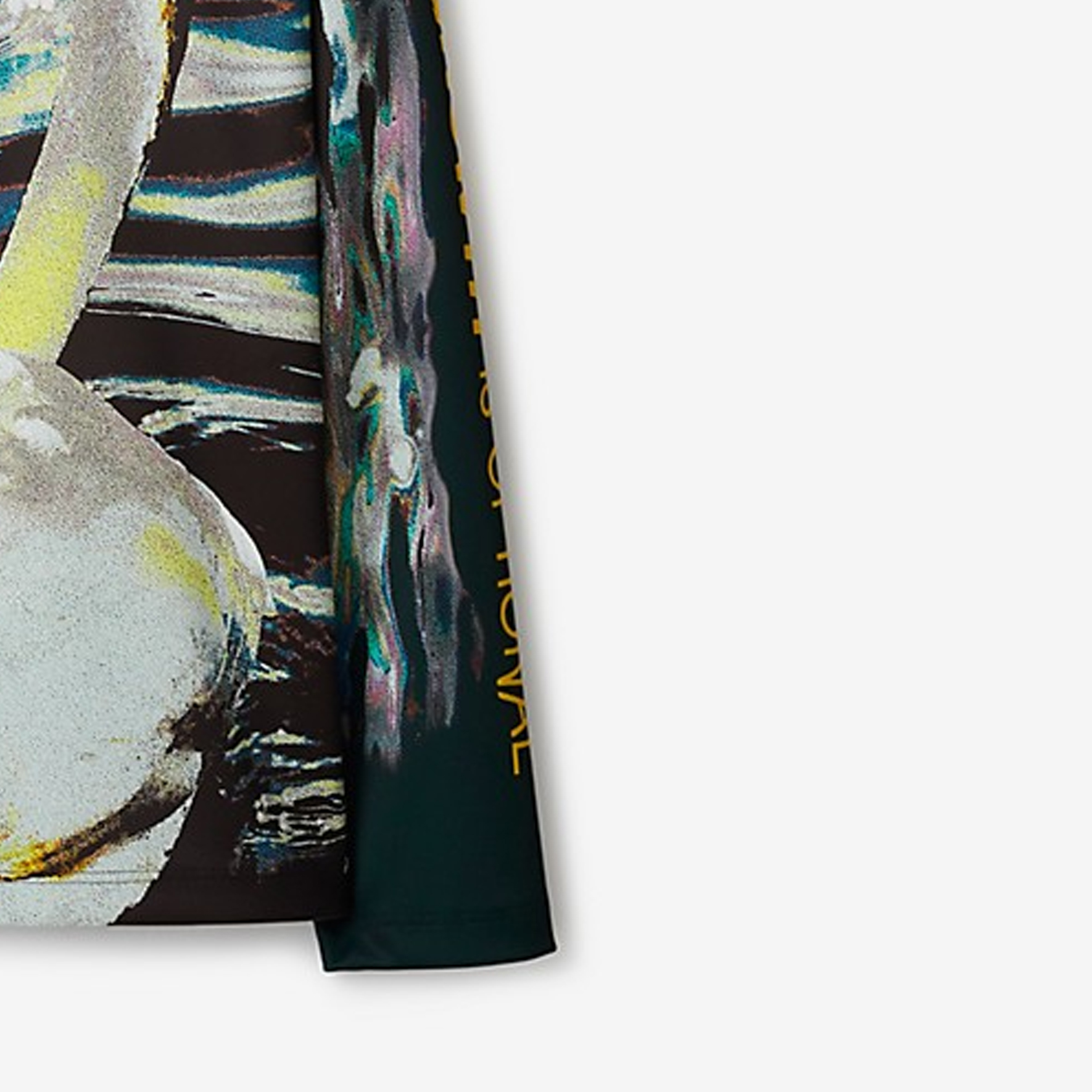 Details for バーバリー FW23 スワンレタープリント スウェットシャツ ユニセックス アイビーグリーン. 80773331