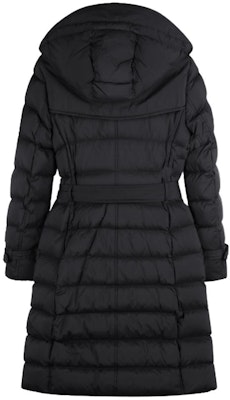 Burberry FW23 Unisex Black Hooded Double-Breasted Long Down Jacket. 80720841 Lookbook Burberry FW23 Unisex Black Hooded Double-Breasted Long Down Jacket. 80720841