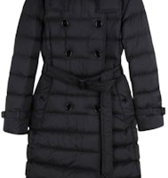 Burberry FW23 Chaqueta Larga Negra Unisex con Capucha y Doble Botonadura. 80720841 Cheap Burberry FW23 Chaqueta Larga Negra Unisex con Capucha y Doble Botonadura. 80720841