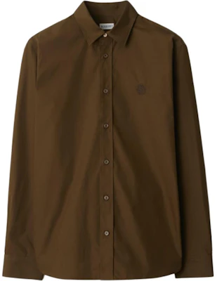 バーバリー FW24 トーンカラー ワイドカラー 長袖 ボタンアップシャツ. 80998441 Order バーバリー FW24 トーンカラー ワイドカラー 長袖 ボタンアップシャツ. 80998441