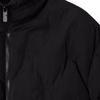 Sizing Burberry FW24 Jaket Puffer Logo Sulaman Hitam Lelaki. 80941741