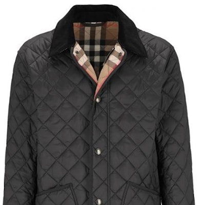 Burberry FW24 Diamond Quilted Classic Check Cotton Jacket Black . 80841891 Purchase Burberry FW24 Diamond Quilted Classic Check Cotton Jacket Black . 80841891