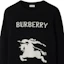 Sizing Burberry FW24 EKD Equestrian Logo Crewneck Sweater Black 81019521